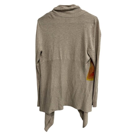 INC International Concepts Womens Beige Cardigan Floral Sequin Design Sz XL - Picture 2 of 8